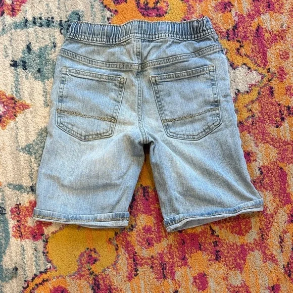 Cat & Jack Light Blue Denim Shorts - Picture 2 of 4
